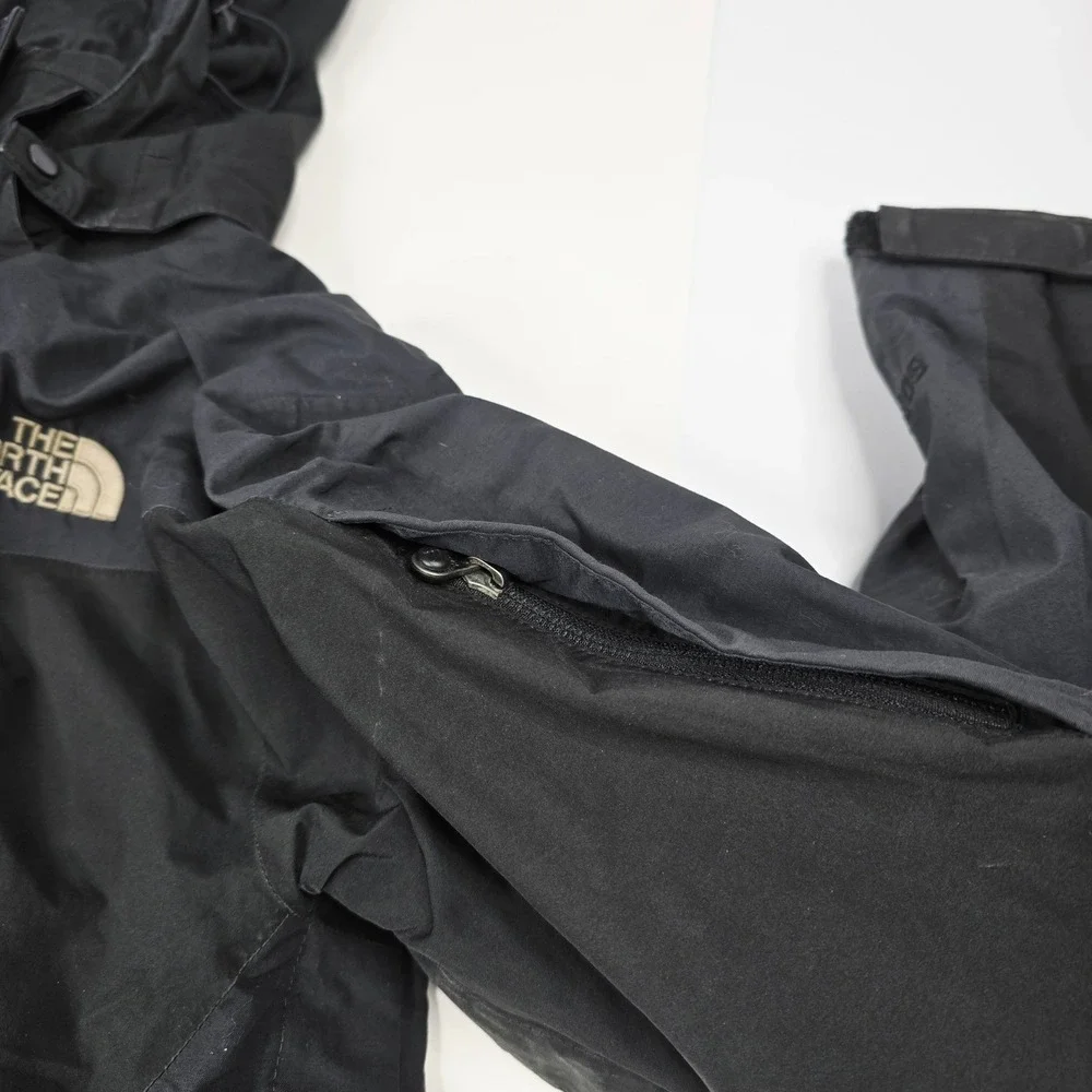The North Face Mens Gore‎ Tex Black Hooded Jacket Outdoor Adventure Size S P